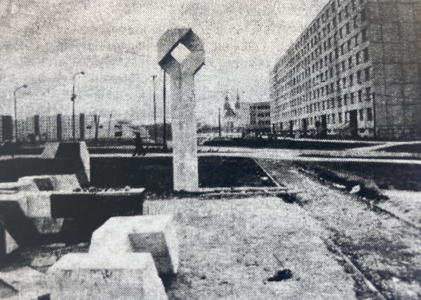 Plastika pre sídlisko Družba