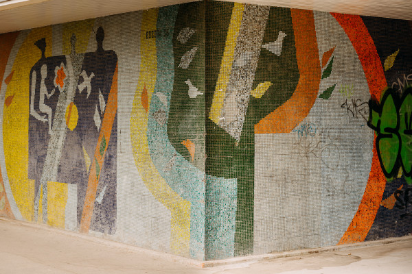 Mozaika na detskej poliklinike