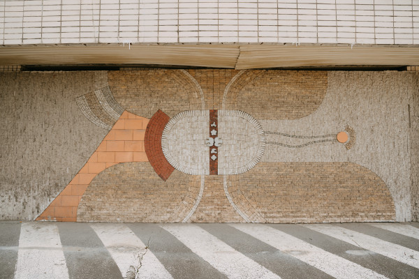 Mozaika na gynekologickom pav.