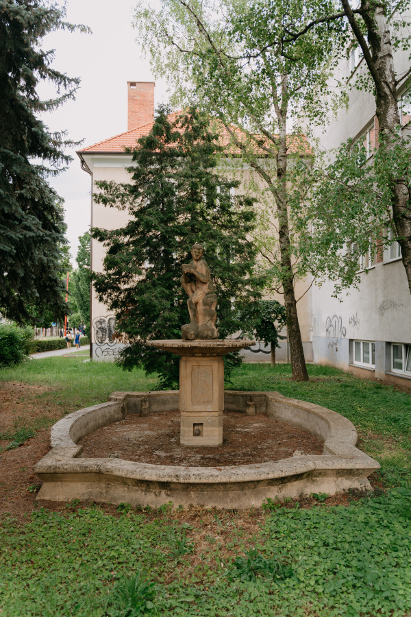 Fontána Chlapec s rybou