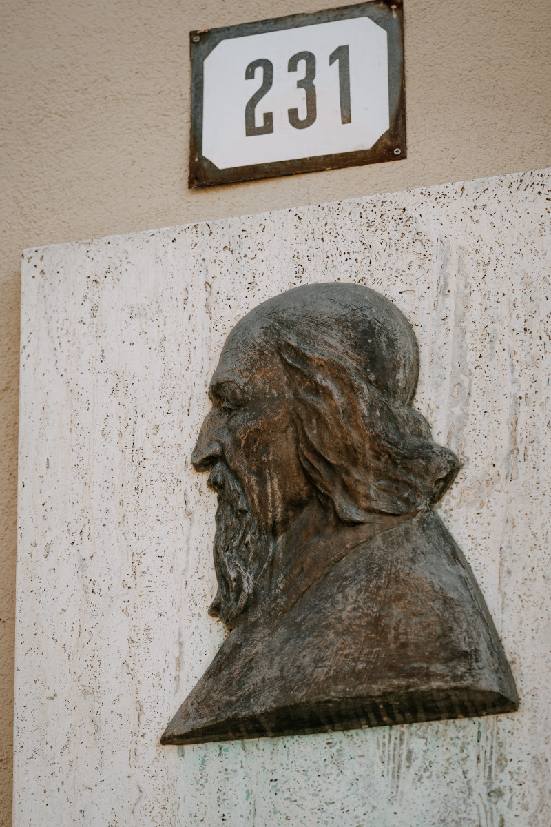 Pamätná tabuľa návštevy Jána Amosa Komenského