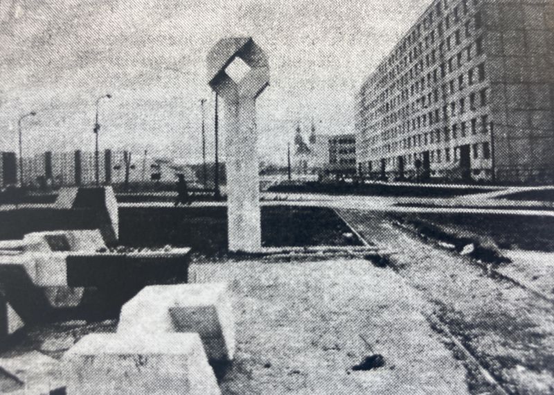 Plastika pre sídlisko Družba