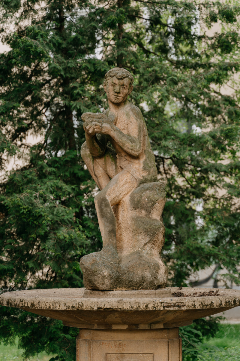 Fontána Chlapec s rybou