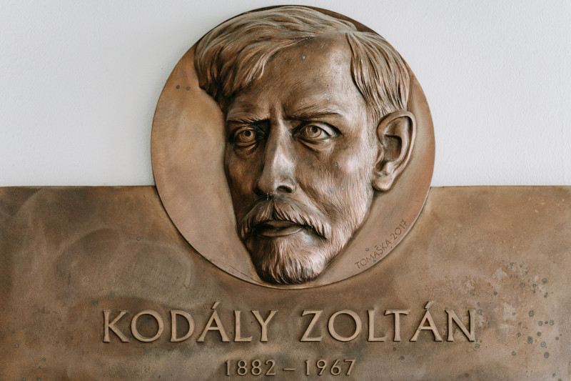 Pamätná tabuľa Zoltána Kodálya