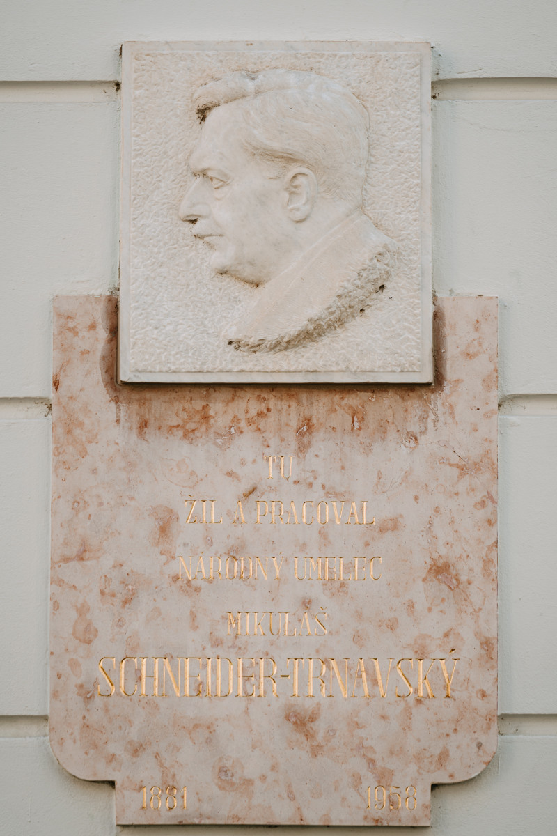 Pamätná tabuľa Mikuláša Schneidera Trnavského